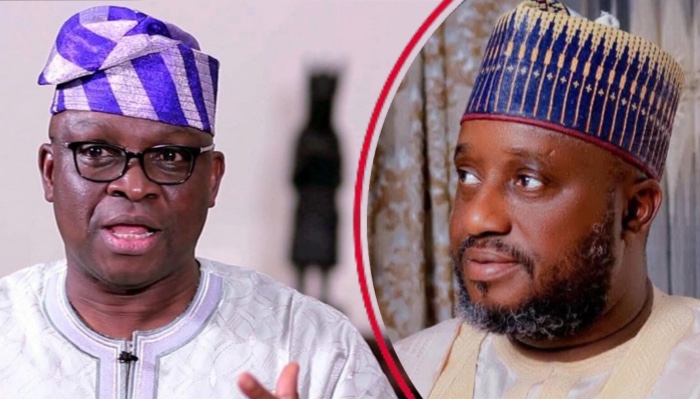 Image of Fayose and PDP New Chairman