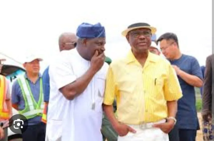 Image of Nyesom Wike and Maikalagu